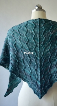 Willow Path Shawl by Valerie Hobbs