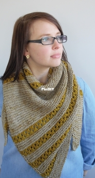 Cellula Shawl - Brandy Scharping - English