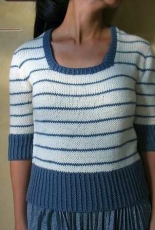 Avril in April Sweater by Reiko Kuwamura -Eng.,Italian-Free