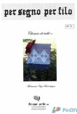 Per Segno Per Filo MT 93 - Chemin de table blanc