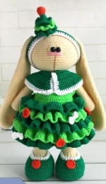 Knittoypatterns - Natalya Solovjeva or Natalia Solovieva - Spruce Outfit
