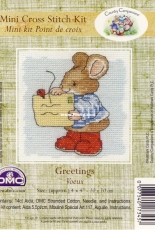 DMC Country Companions BL497B Greetings PCS
