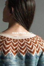 Autumn Bloom Sweater by Handmade Closet