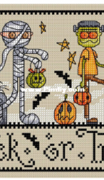 Durene Jones Cross Stitch - Halloween 2020 - Free