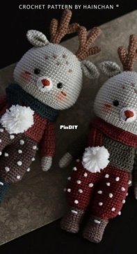 Hainchan Design - Hainchan - Hanh Tran - Daxton the little reindeer