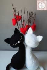 Tarturumies - Maria Bernadette Pozzi - Agatha and Argus - Valentines cats - Free