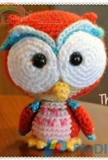 AmiLovers - Wei Yun Chang - Elidi the Red Baby Owl