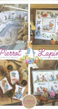 Création Point de Croix - CPDC Pierrot Lapin n°3 de Perrette Samouïloff - French
