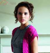 Bobble Edged Shrug from Debbie Bliss - Free