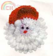 Mary Maxim - Santa Face Ornament