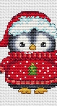 Artmishka Cross Stitch - Penguin by Anna Gutova