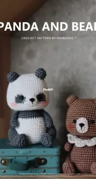 Hainchan Design - Hainchan - Hanh Tran - Panda and Bear
