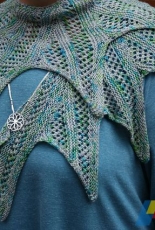 The Wavelet Scarf by Fiona McGow-Free