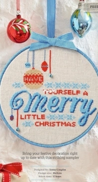 Merry Little Christmas by Emma Congdon from Cross Stitcher 273 PCS + XSD