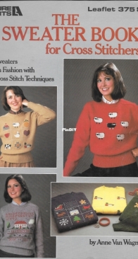 Leisure Arts - Leaflet 375 - The Sweater Book for Cross Stitchers