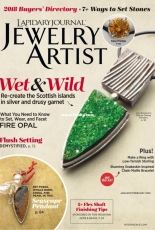 Lapidary Journal Jewelry Artist - January 2018