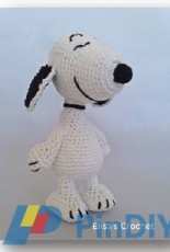 Elisas Crochet - Elisa Sartori - Snoopy Amigurumi Pattern