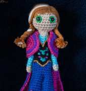 Anna from Frozen by Allison Mcdonough - Pattern English