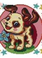 Вишивка хрестиком / Cross Art 0723 Dog 3