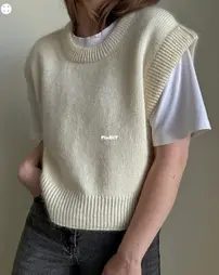 Bruno Vest by Ekaterina Morozova - Moreca Knit - Russian