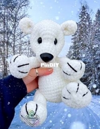 Hannahs Handmade Designs - Hannah Gerecke - Baby Polar Bear