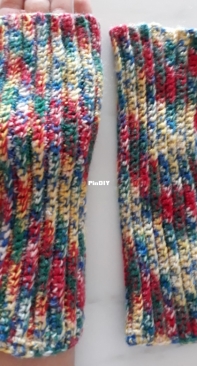 Winter wrist warmers