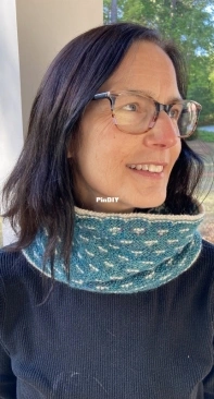 Dragon Scales Cowl by Debbie West-Free