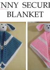 Carlas Cuties - Carla Scull -Bunny Security Blanket
