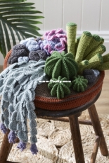 Spotlight Australia - Crochet Cactus Garden Project  - Free