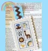 Noahs Ark Bookmark by Jen Funk Weber for Kreinik