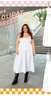 Les Perlines - The Soliday Dress - AA-O