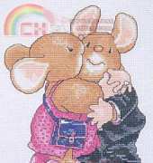 DMC K3797 Country Companions - Hugs and Kisses