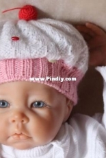 Princesses Paradise, Tanja Enzinger, Cupcake Baby Hat, Free
