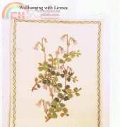 Wallhanging with Linnea from Counted Cross Stitch Designs for the Home by Jana Hauschild Lindberg