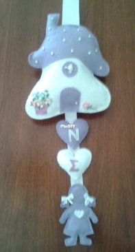 Nurserys door decor