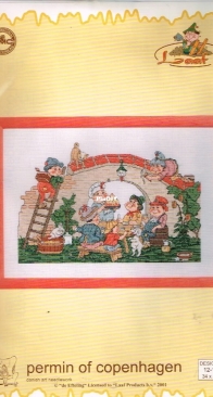 Permin of Copenhagen 12-1450 Dwarfs City XSD