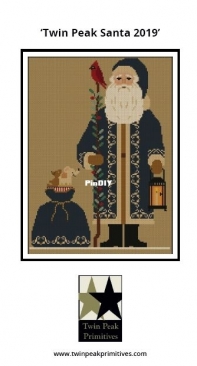 Twin Peak Primitives Santa 2019 by Nurdan Kanber