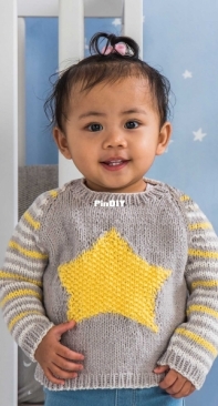 Star Pullover by Yarnspirations Design Studio-Free