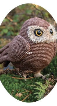 Stellas Yarn Universe - Stella Sharafi or Stella Taubenheim - Minerva the Owl