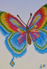 Papillon arc en ciel / Butterfly from Nastunya magazine xsd