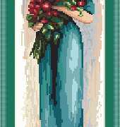 Megat 4545 Woman with Flowers