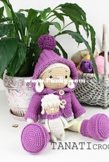 Tanati crochet - Tatiana/Tatyana Kucherovska - Best friend Nina the lamb