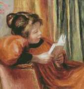 Artecy Cross Stitch - A Girl Reading