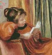 Artecy Cross Stitch - A Girl Reading
