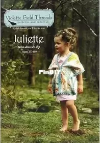 Violette Field Threads - Juliette Boho Dress and Slip - Sizes 2-10y
