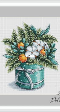 Bouquet with Cotton by Evgenia / Evgeniya Poluektova