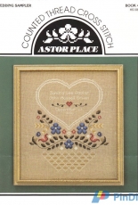 Astor Place Book 43 HS108 - Wedding Sampler