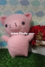 Pink piglet