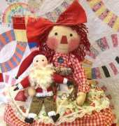 Raggedy smiles - Annie and Happy Holidays