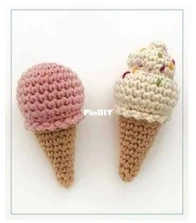 Lulu Compotine - Lucienne Compotine - Sandra Muller - Lulus Crochet Dolls  Bonus Project: Ice Cream Cones - Free